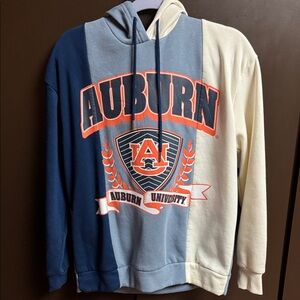 Gameday Couture Auburn Tigers Women’s  Hall of Fame Colorblock Hoodie Sz Small